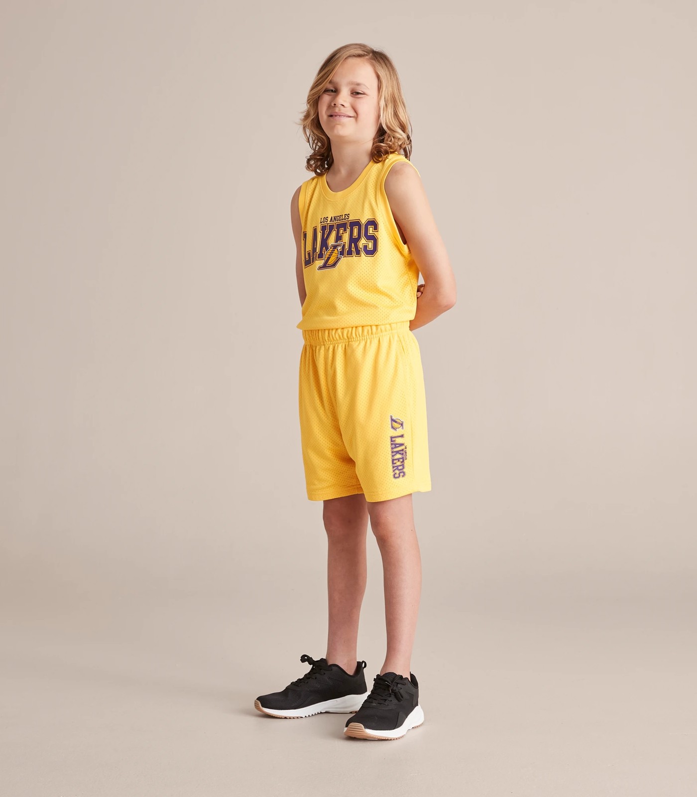 Lakers yellow hot sale shorts