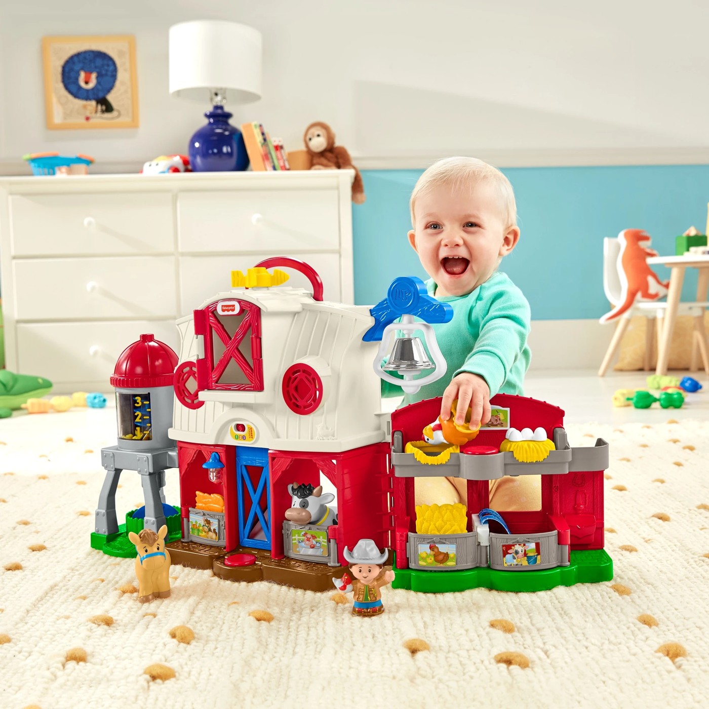 Fisher price sales farm playset