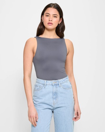 Body Boat Neck Bodysuit - Lily Loves