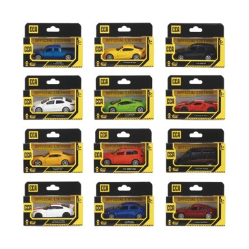 Metal Speed Zone (MSZ) Die Cast Metal Street Series Scale Model Car - Assorted