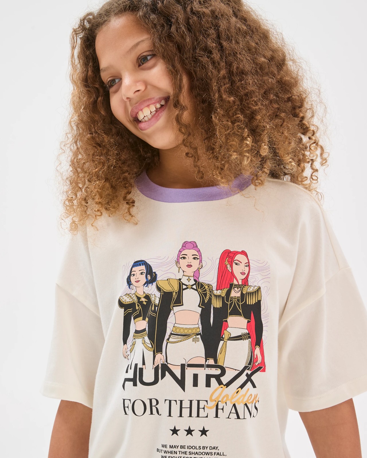 Licensed KPop Demon Hunters Australian Cotton Older Girls Jersey Pyjama Set 3 of 5