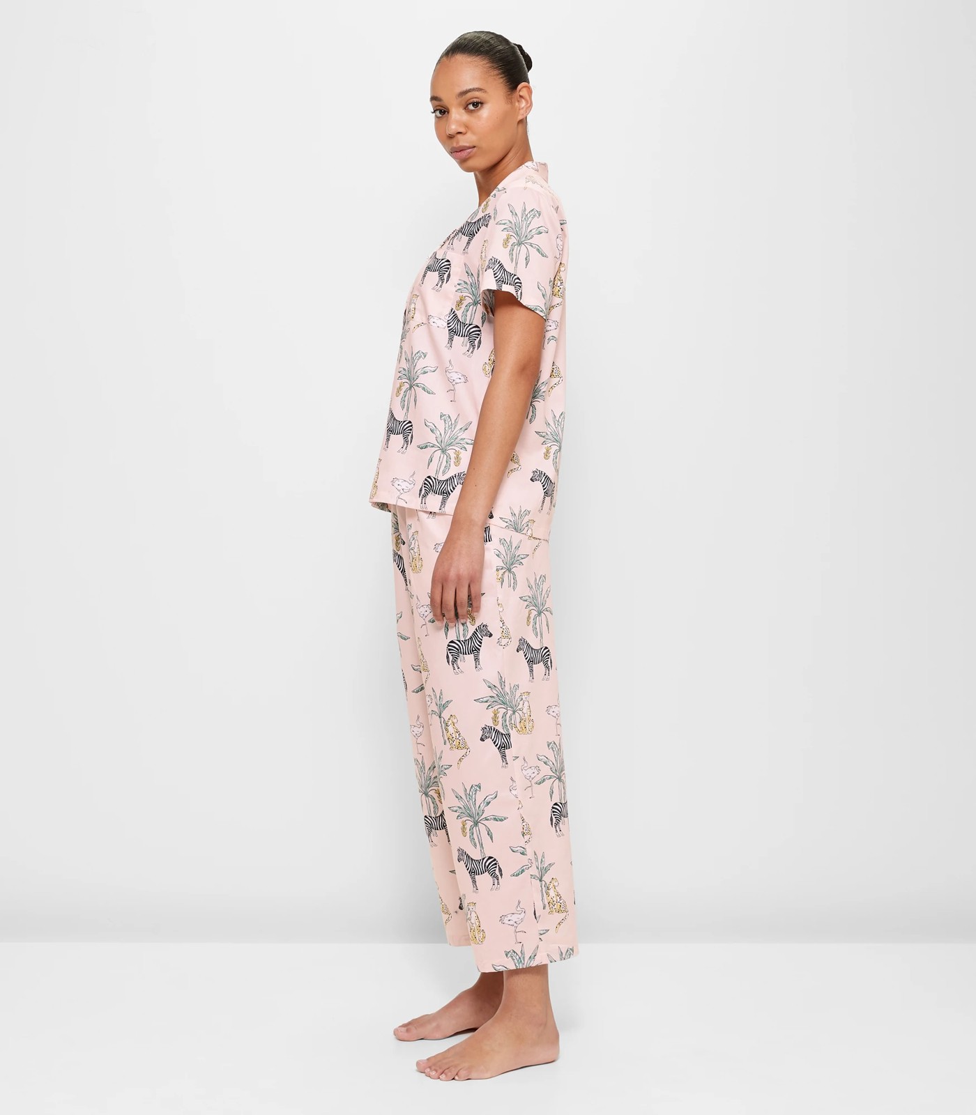 Sleep Cotton Sateen Pyjama Set 3 of 4
