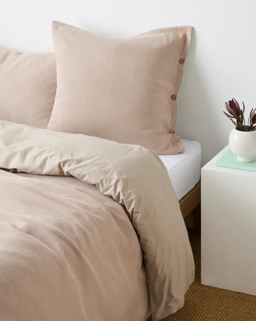 Nico Mini Waffle Australian Cotton European Pillowcase