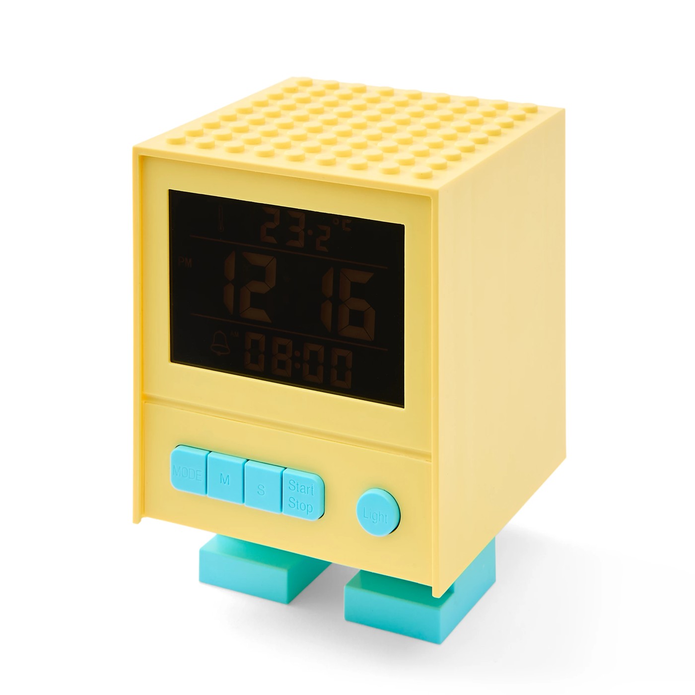 Anko Kids Brick Alarm Clock 3 of 6