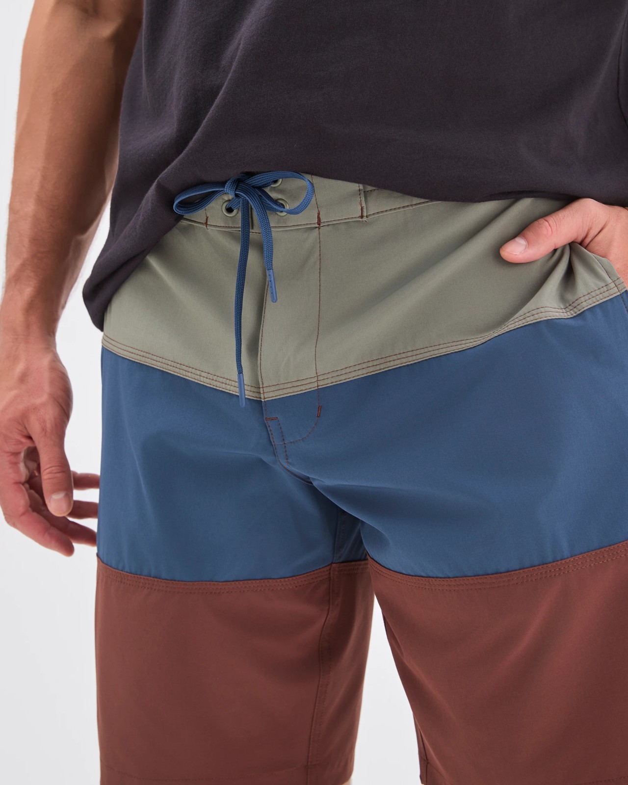 Contrast Panel Swim Boardshorts 3 of 5