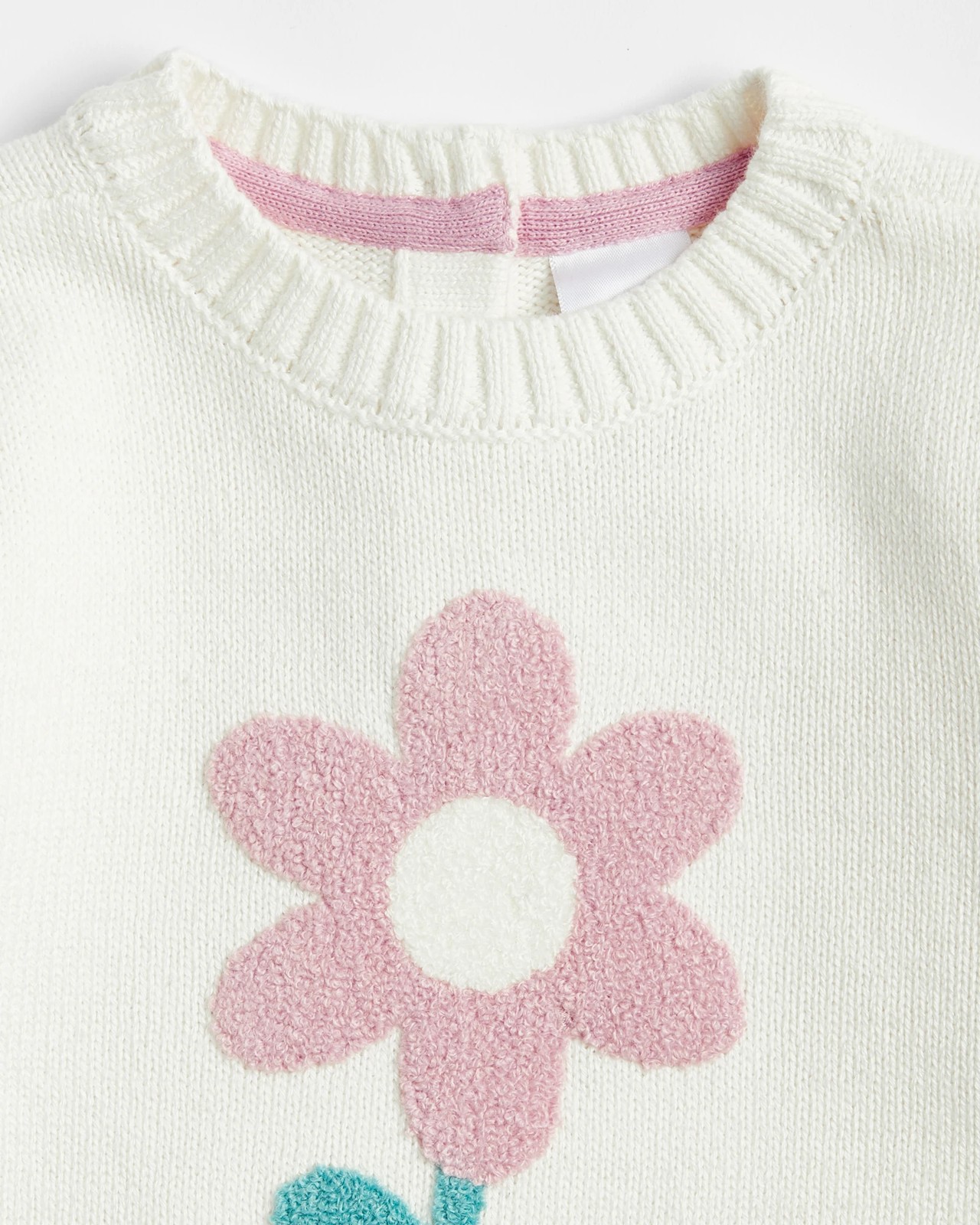 Baby Organic Cotton Knit  Jumper 2 of 3
