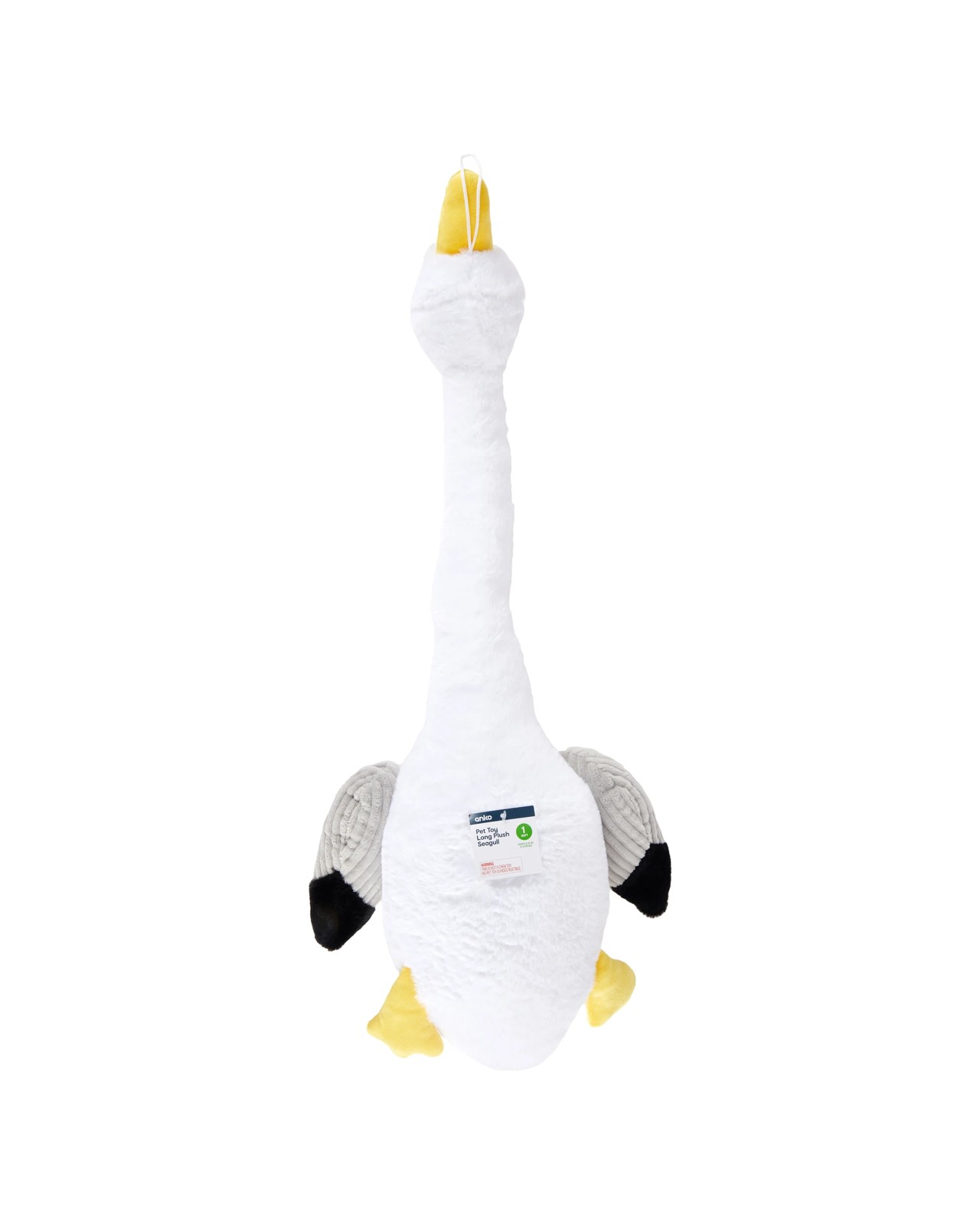 Pet Toy Long Plush Seagull - Anko 4 of 4