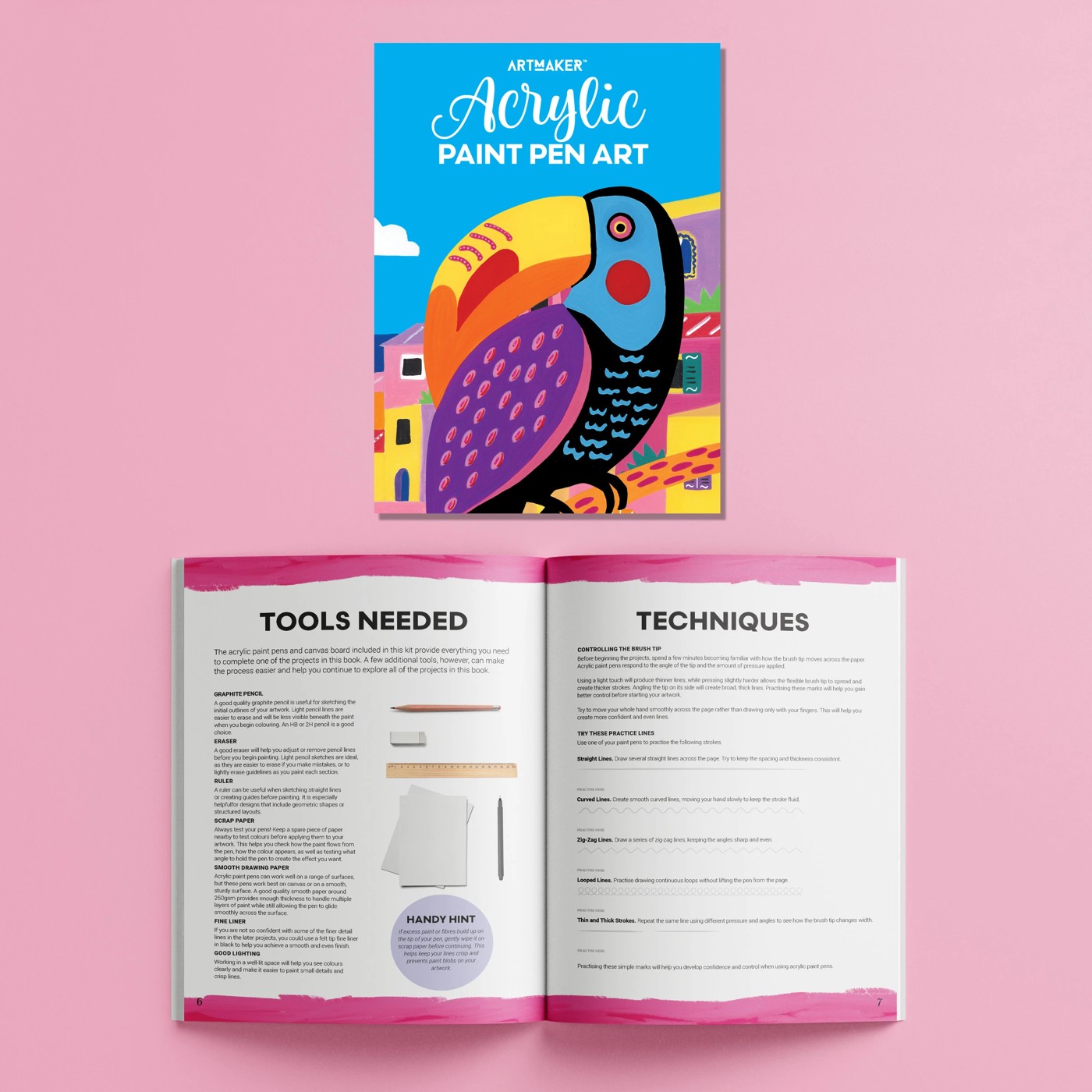 Art Maker Studio Paint Pen Art  - Book 3 of 5