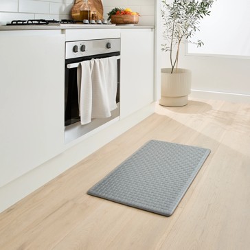 Kitchen Mat, Grey - Anko