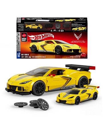Hot Wheels ’20 Corvette C8.R Building Toy Kit