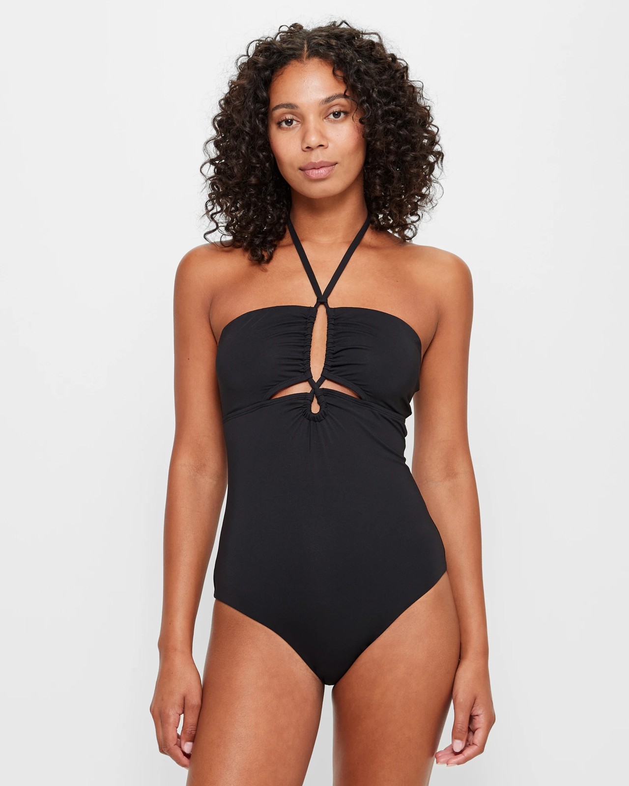 Keyhole Halter One Piece Swim Bathers Target Australia