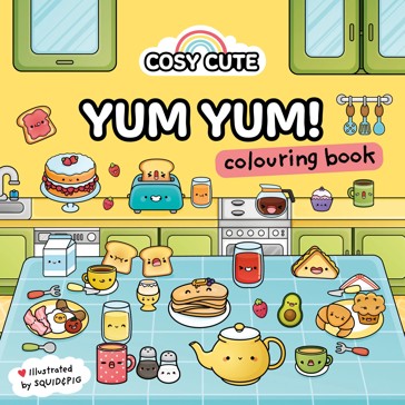 Cosy Cute: Yum Yum! Colouring Book