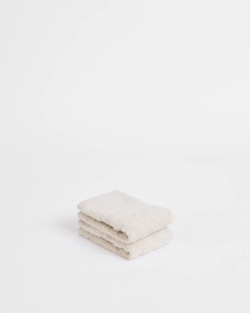 Grandeur Australian Cotton Face Washers 2 Pack