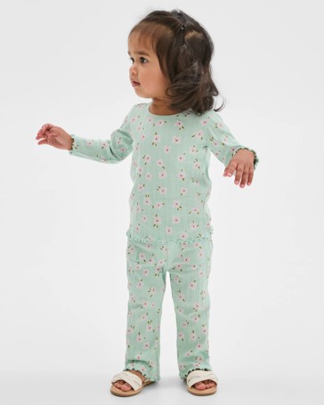 Baby Organic Cotton Long Sleeve Rib T-Shirt