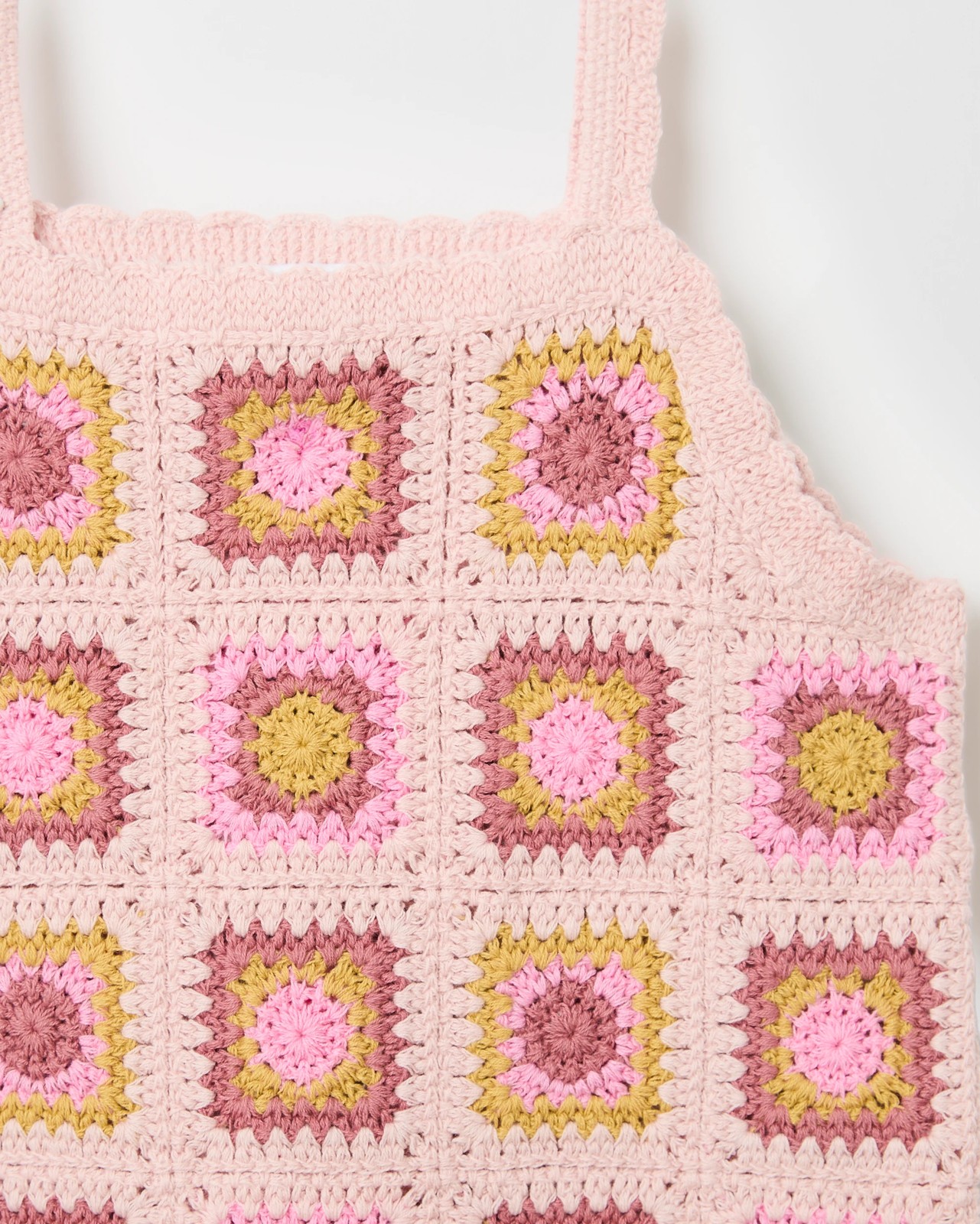 Australian Cotton Blend Crochet Knit Dress 5 of 5