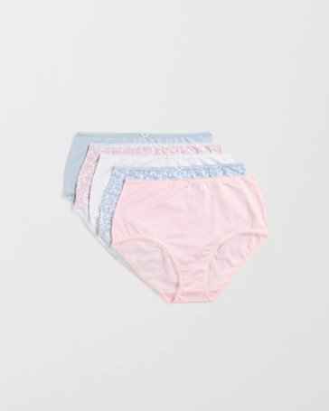 Australian Cotton 5 Pack Full Briefs