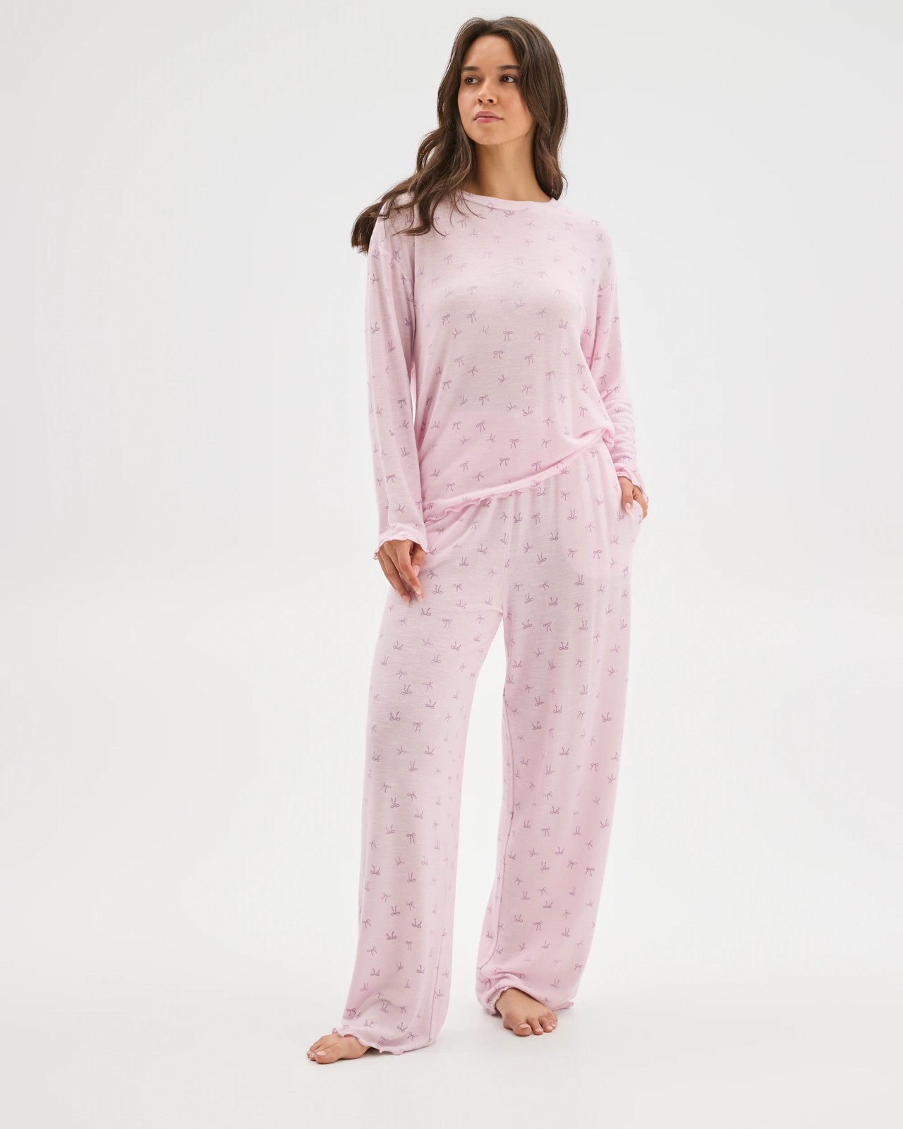 Cosy Slub Knit Sleep Pants 2 of 6