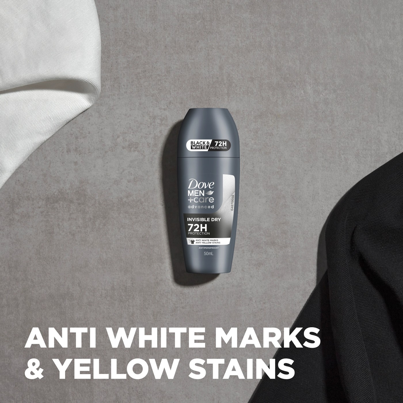 Dove Men + Care Advanced Invisible Dry Antiperspirant Deodorant Roll-On 50ml 3 of 3