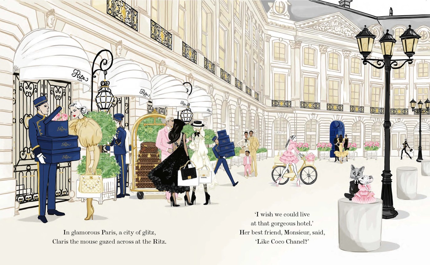 Claris The Chicest Mouse in Paris: Return to the Ritz by Megan Hess - Book 2 of 6