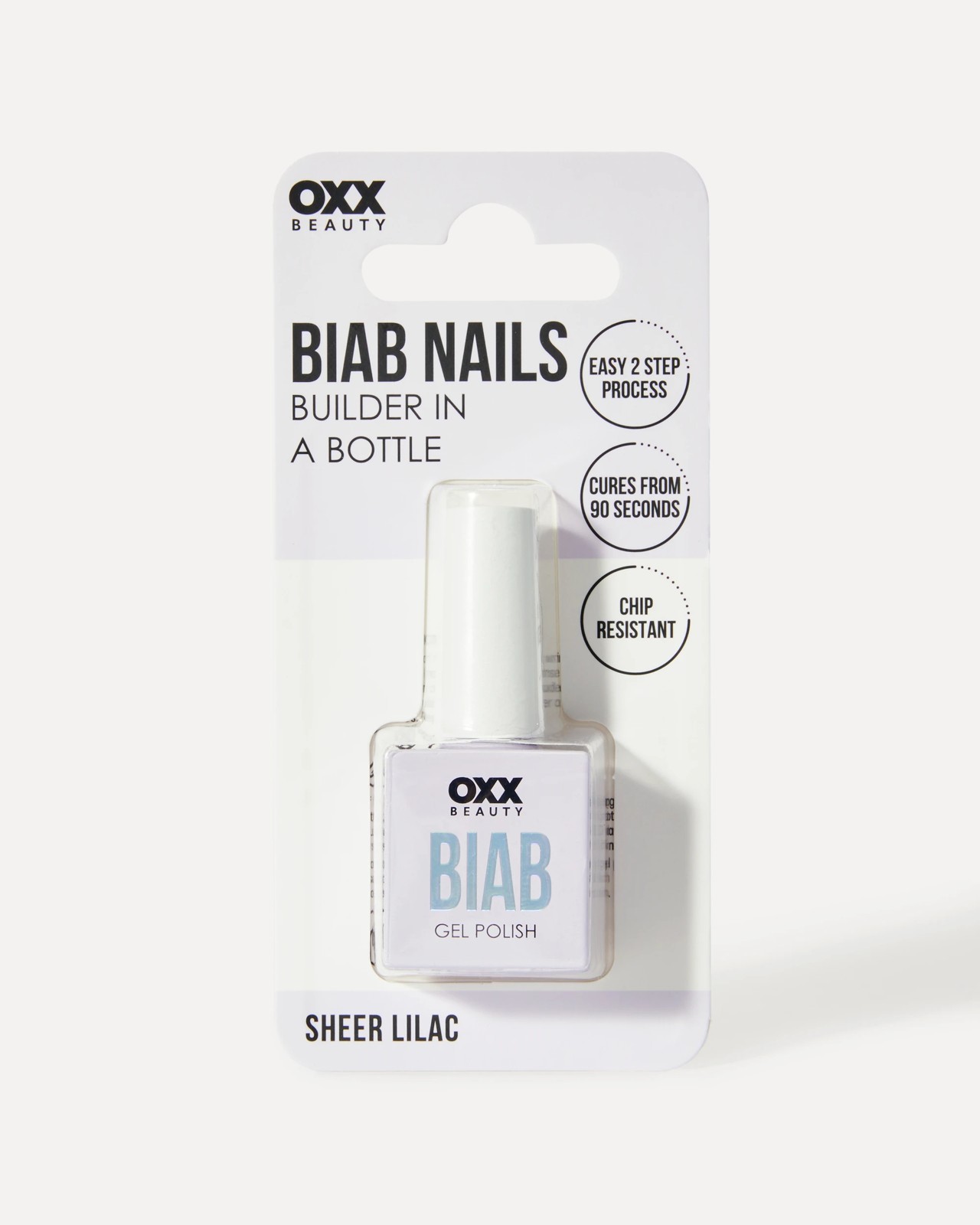 OXX Beauty BIAB Gel Nail Polish - Sheer Lilac 5 of 6
