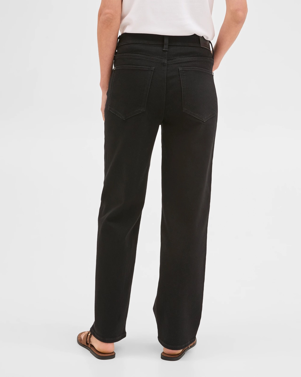 Tara Slim Straight Leg Denim Jeans 4 of 6