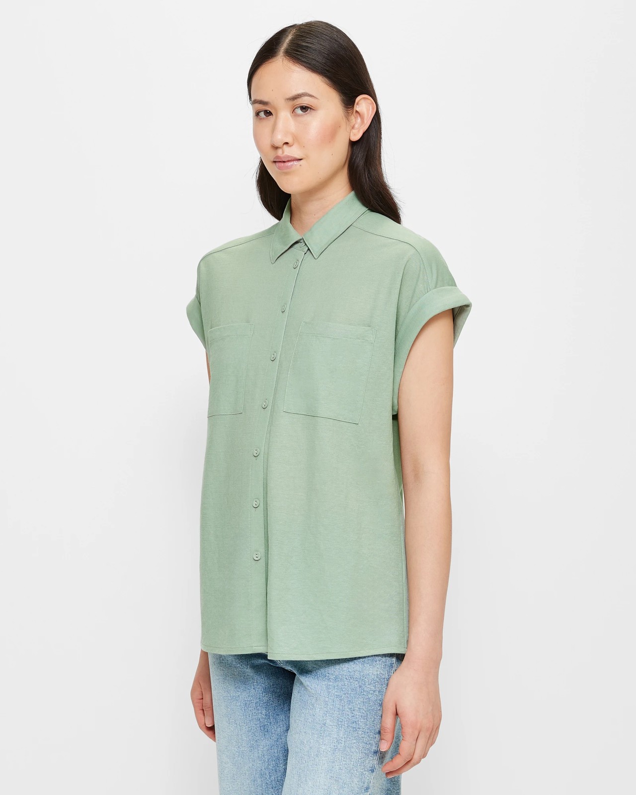 Roll Cuff Shirt | Target Australia