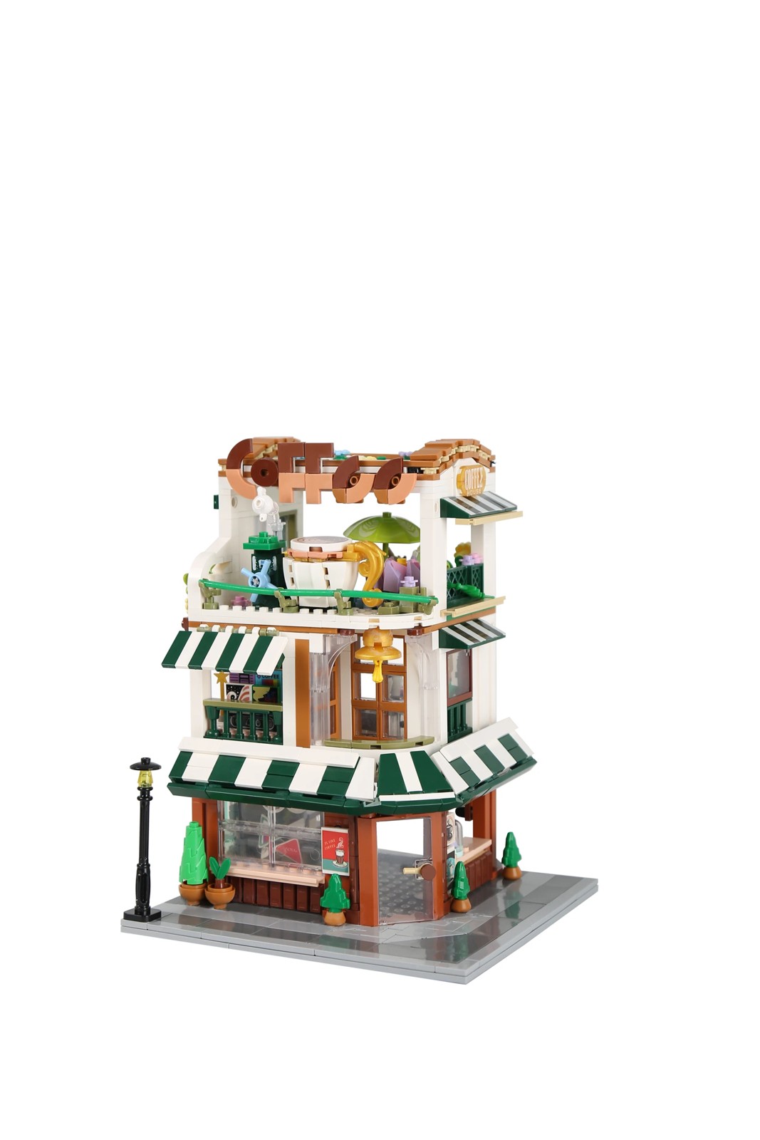 Anko 1075 Piece Mini Blocks Building Series: Coffee Shop 3 of 5