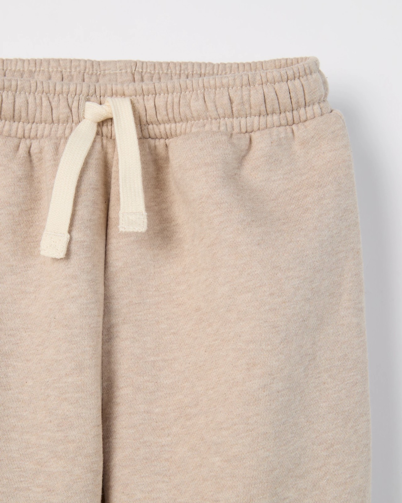 Baby Australian Cotton Blend Plain Trackpants - Taupe Marle 2 of 2