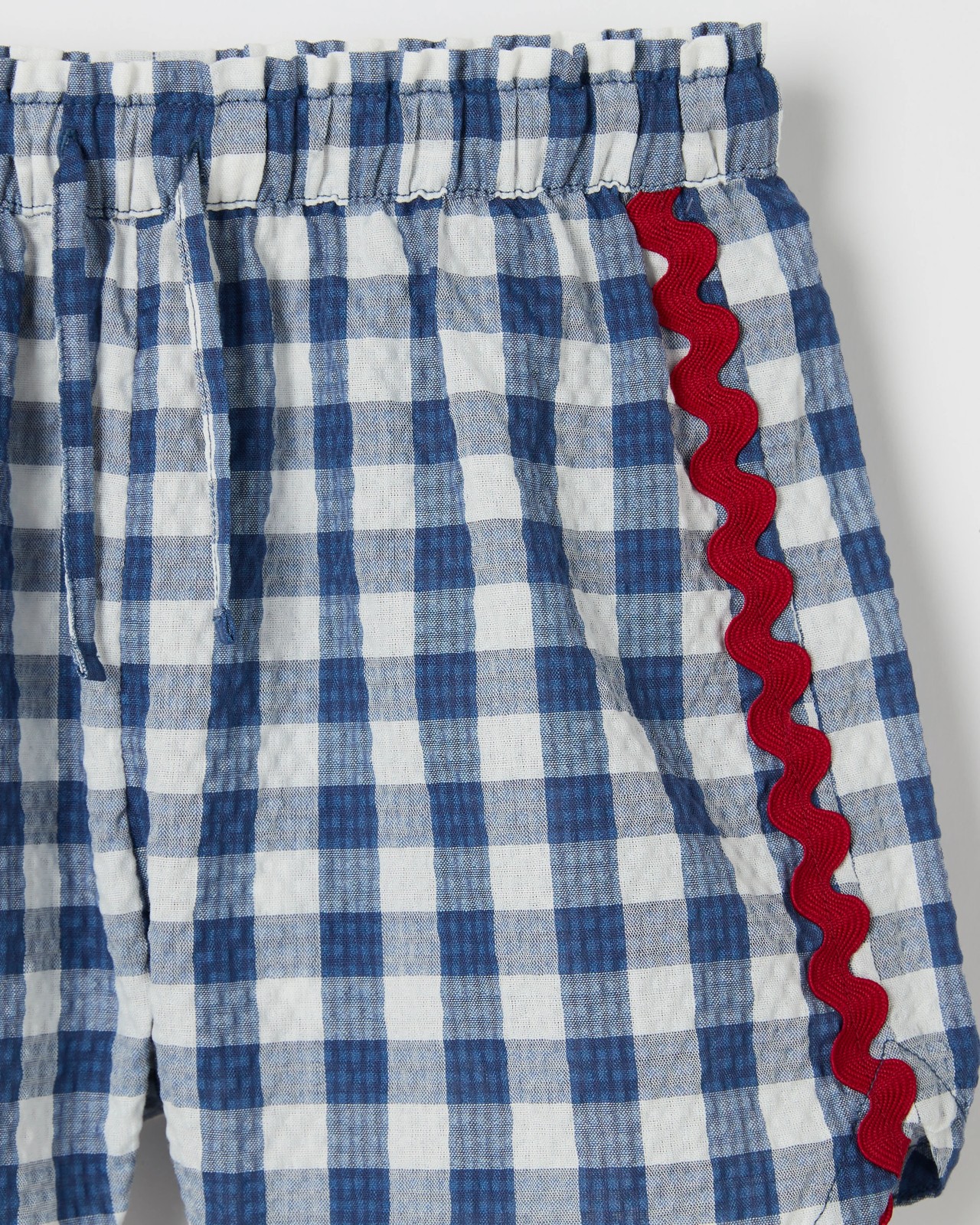 Ric Rac Trimmed Dolphin Hem Shorts 2 of 2