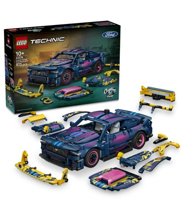 LEGO® Technic Custom Garage Ford Mustang GT Car 42236