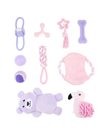 10 Pack Pet Toy Girl Puppy - Anko