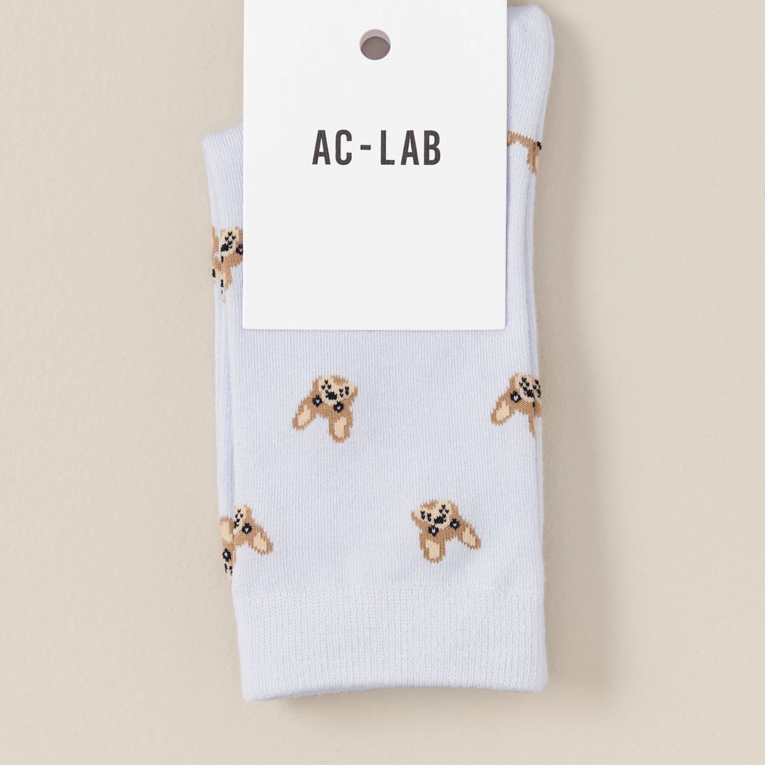 ACLab Printed Crew Socks Blue Frenchie Target Australia