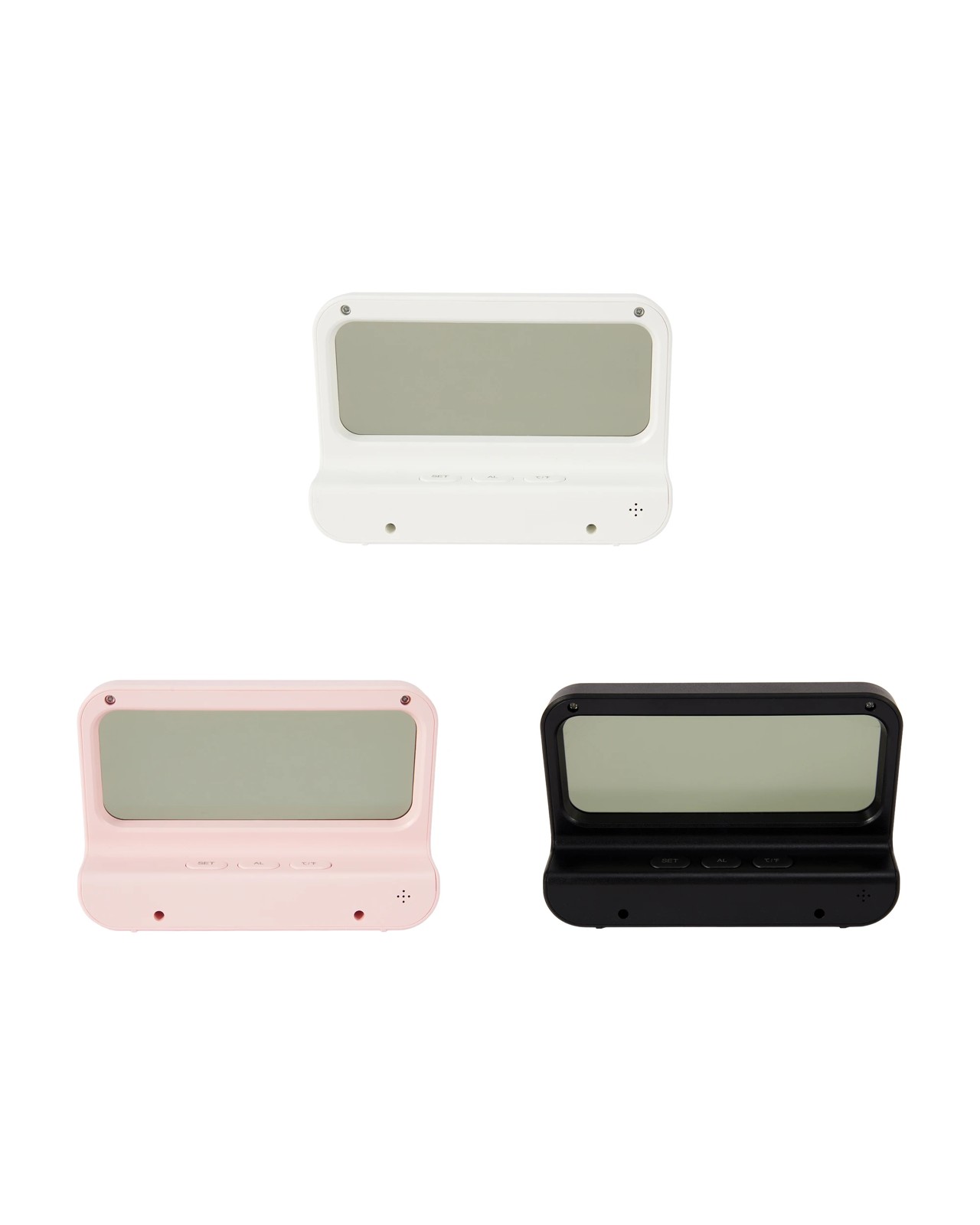 Anko Alarm Clock Transparent - Assorted 4 of 5