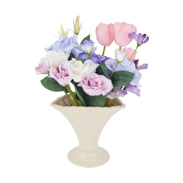 Artificial Vintage Florals in Vase - Anko