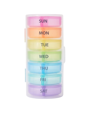 OXX Travel Day AM/PM Pill Organiser