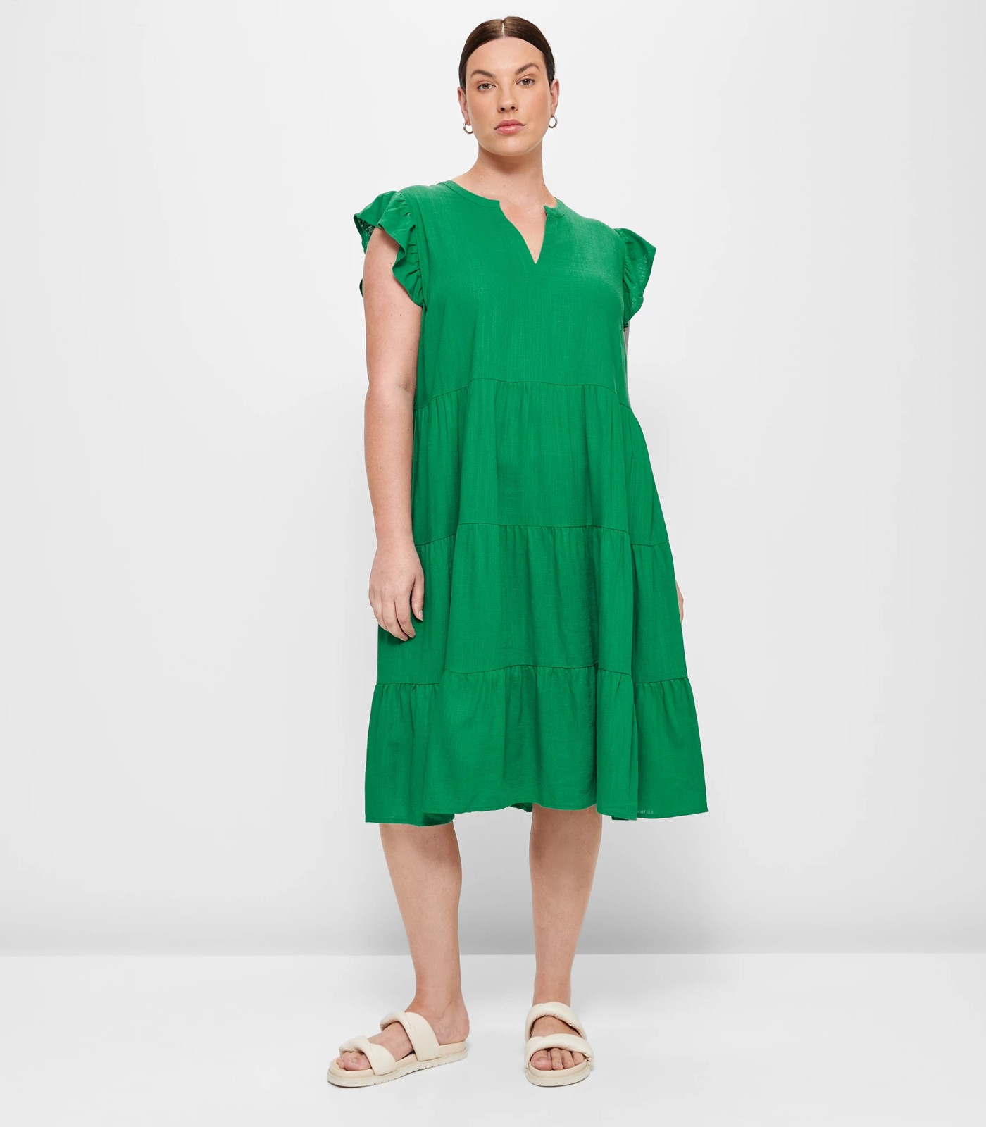 Plus Size Tiered Dress | Target Australia