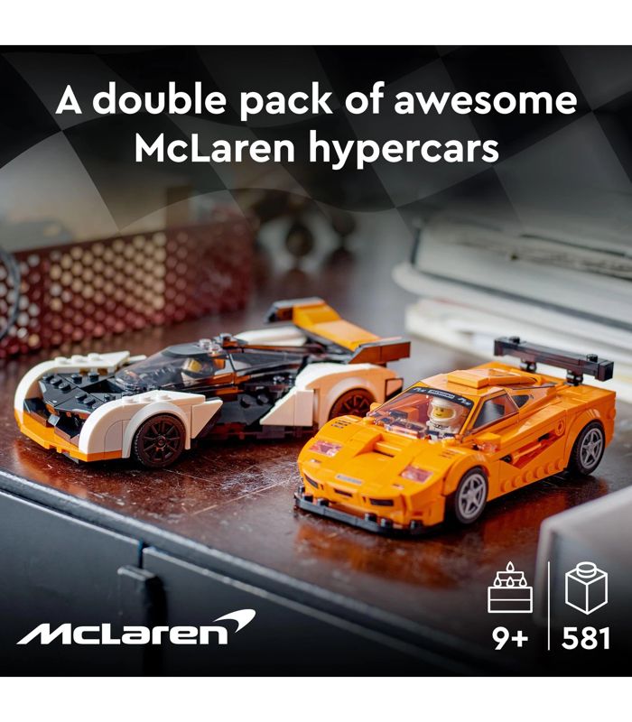 LEGO 76918 McLaren Solus GT & McLaren F1 LM review