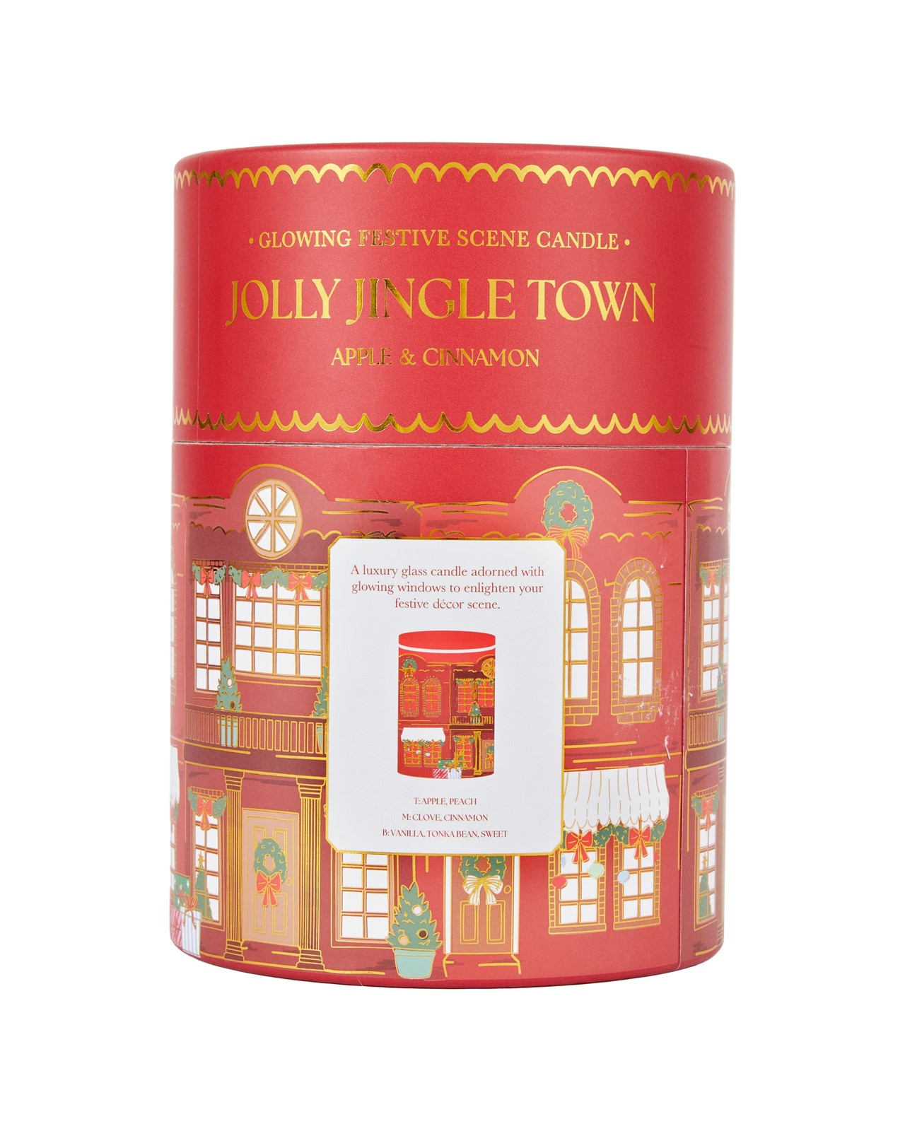 Anko Christmas Jolly Jingle Town Glowing Scene Candle 5 of 6