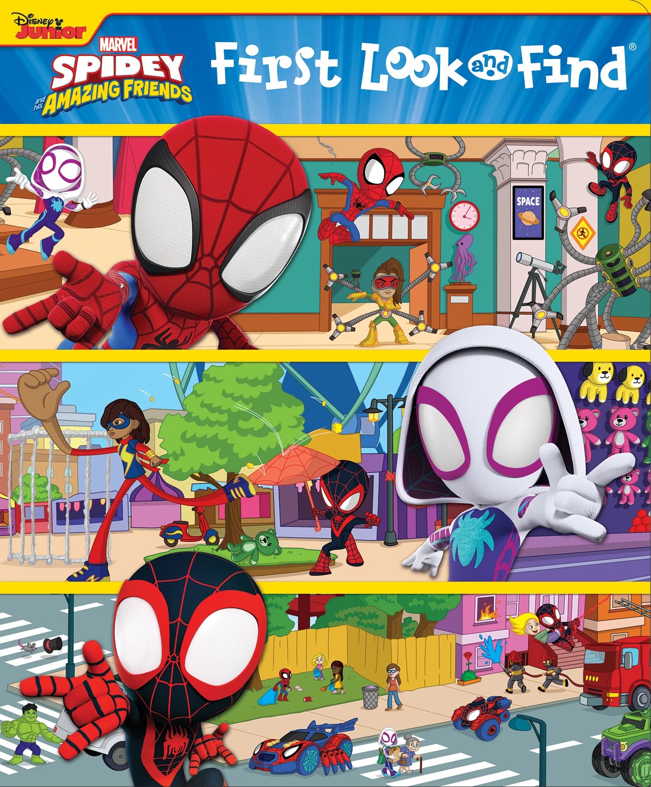 Spidey & His Amazing Friends Giant Coloring Pages