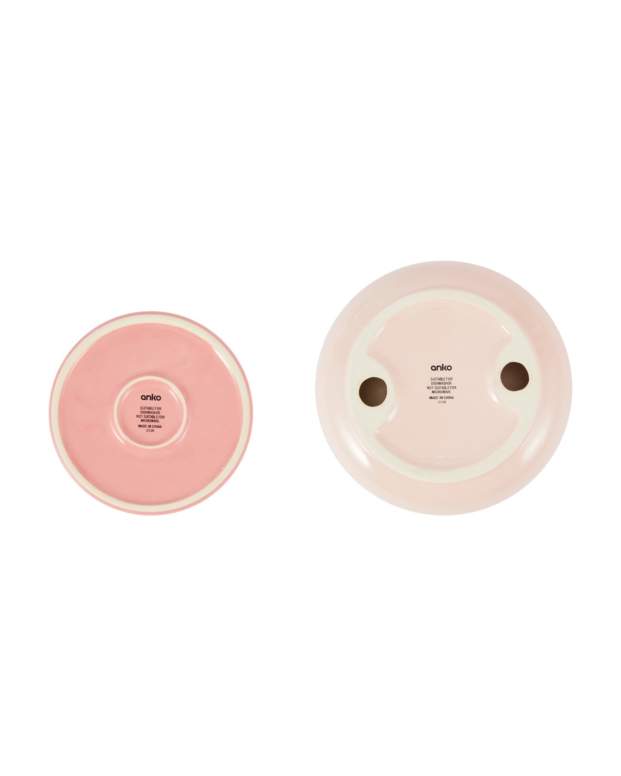 Anko 2 Pack Ceramic Feed Set - Blush 5 of 6
