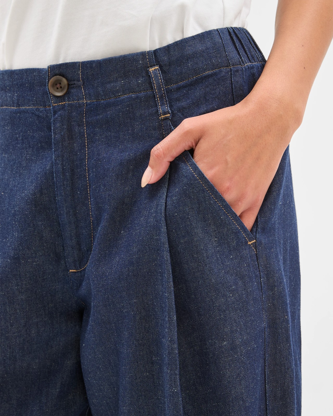 Denim Wide Leg Jeans 5 of 6