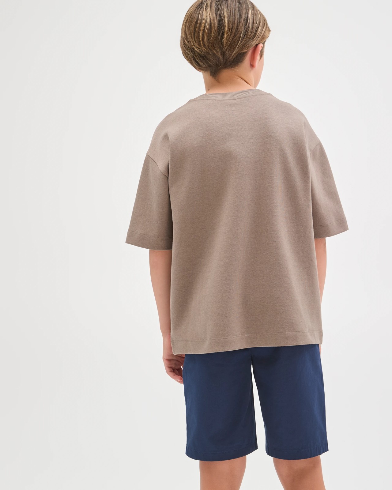 Cotton Chino Shorts - Navy 3 of 6