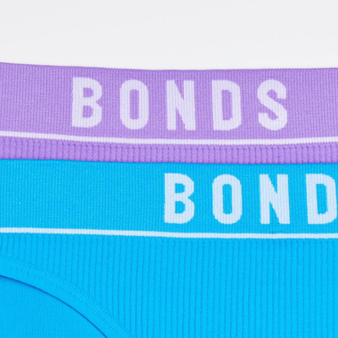 Bonds Retro Rib Bikini Briefs 2 Pack Blue / Purple Target Australia