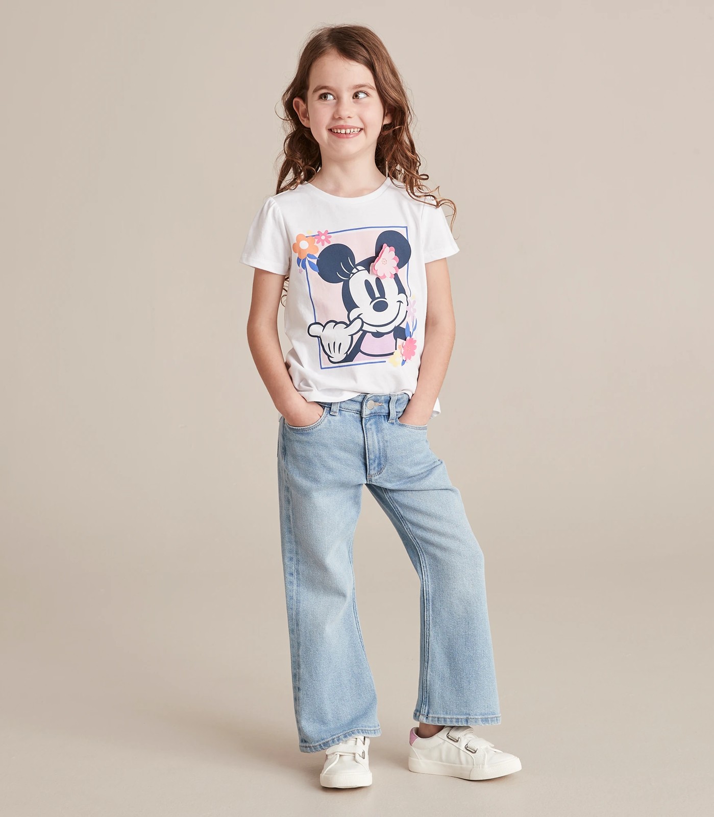 Disney Minnie Mouse 3D Floral T-shirt 2 of 6