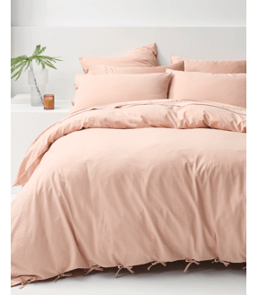 Laynie Linen/Cotton Quilt Cover Set