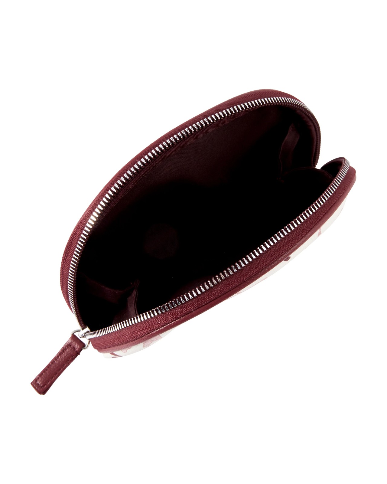 OXX Cosmetics 3 Piece Makeup Bag - Maroon and Pink 4 of 5