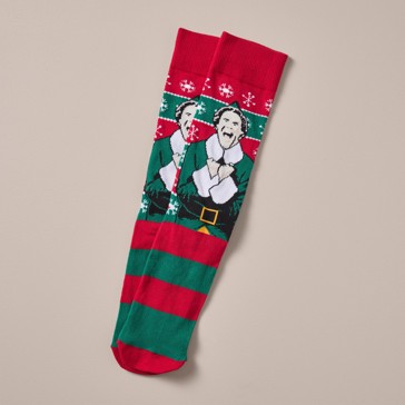 Swag Licensed Crew Socks - Elf Christmas
