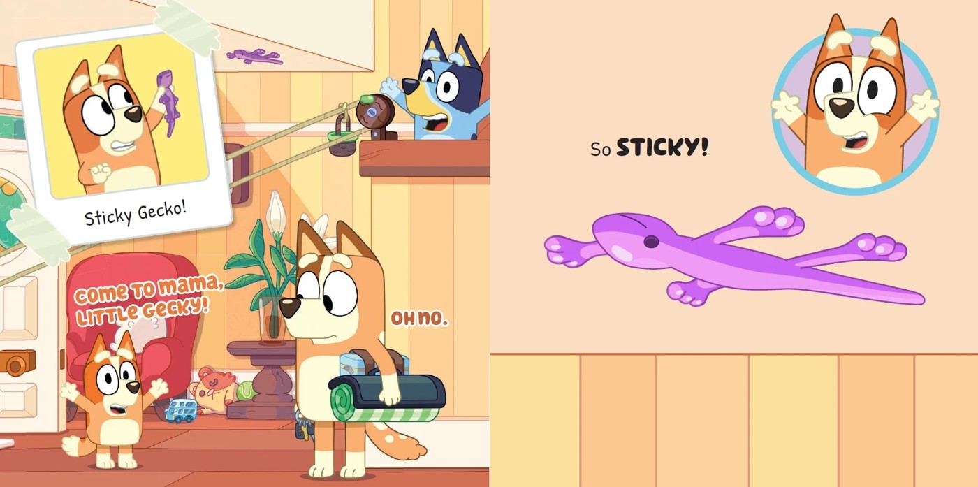 Bluey Toys: A Touch-and-Feel Book 3 of 3