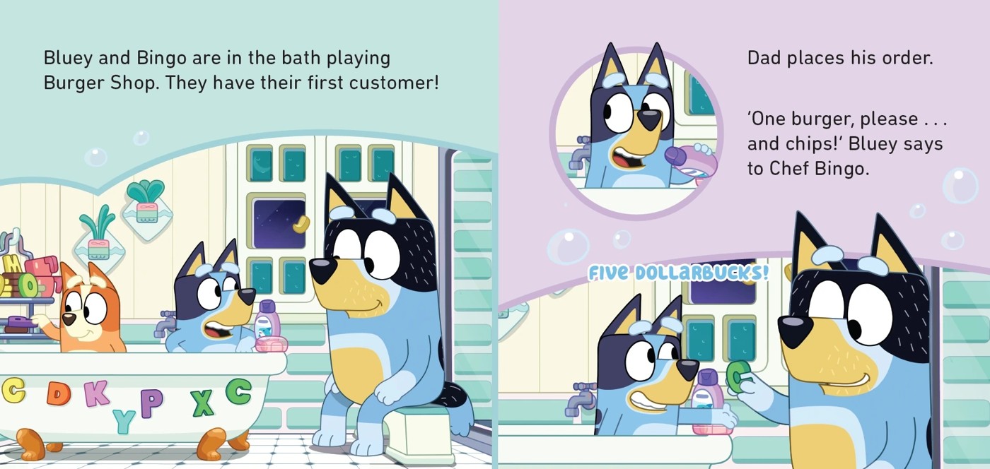 Bluey: Bath Book 2 of 3