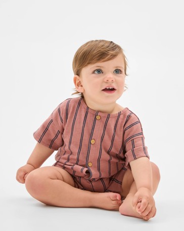Organic Cotton Baby Romper